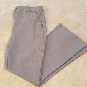 Abercrombie & Fitch Tailored Flare Trousers Women’s Sz 27 Petite Grey